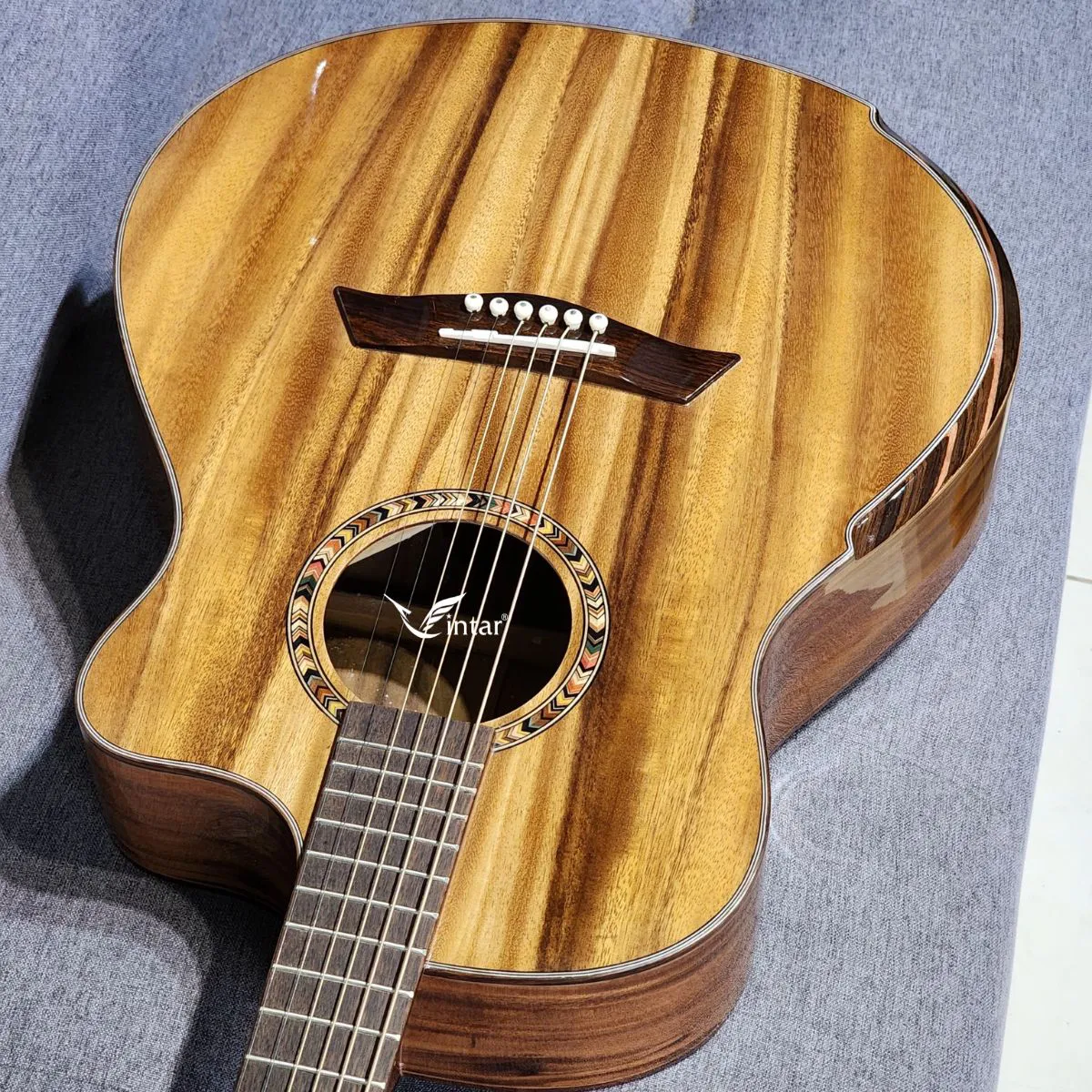 FA5V - ĐÀN GUITAR ACOUSTIC FULL GỖ ĐIỆP CAO CẤP MẶT THÔNG CÓ BAVEL