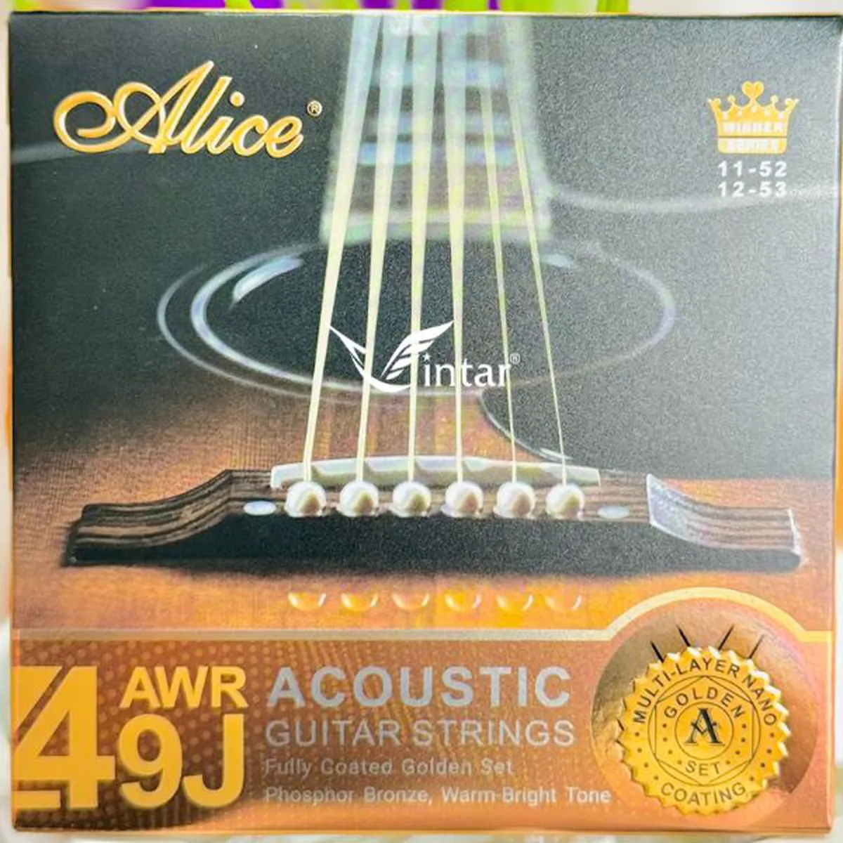 Day Đàn Guitar Acoustic AWR49J