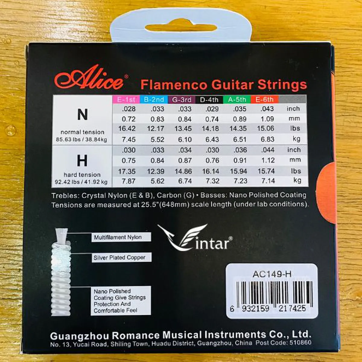 Dây Đàn Guitar Classic AC149
