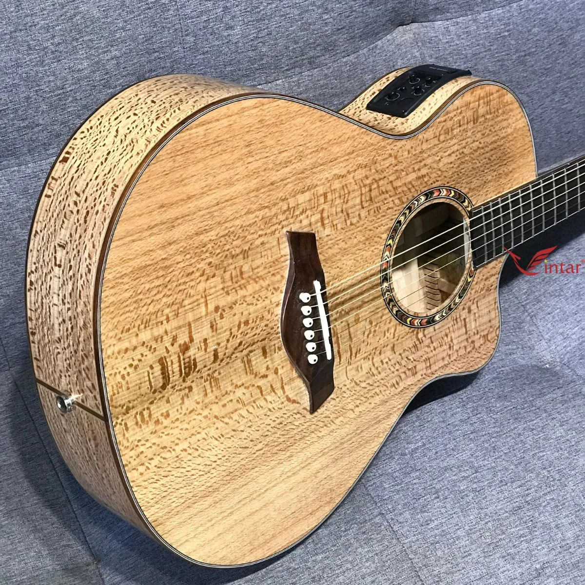 FA6 EQ BIGBANG B52 GUITAR GỖ SỒI PHÁP ACOUSTIC MẶT FULL 