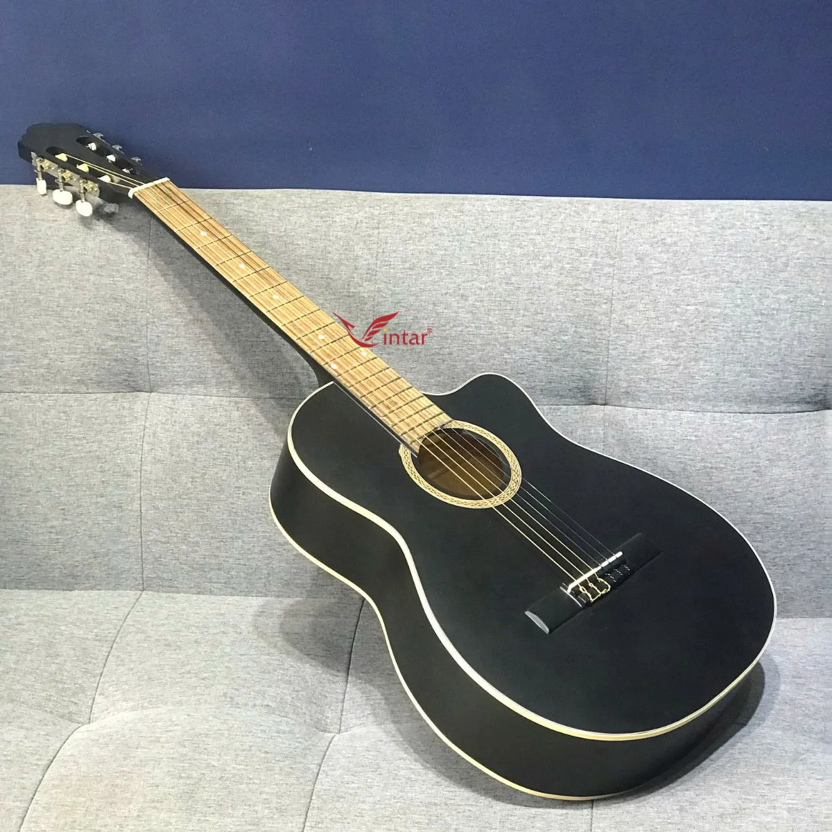 C1K BLACK - ĐÀN GUITAR CLASSIC GIÁ RẺ MÀU ĐEN