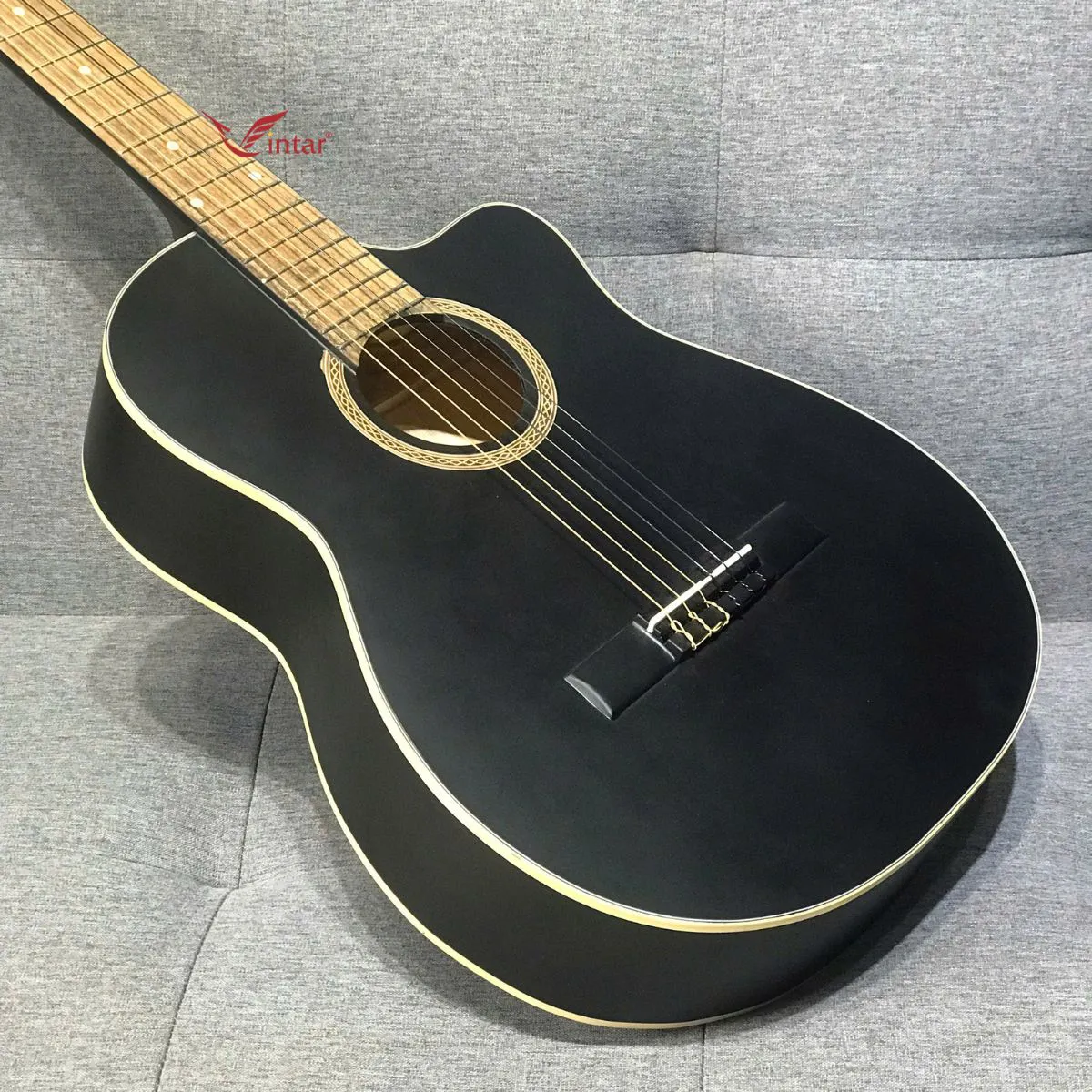 C1K BLACK - ĐÀN GUITAR CLASSIC GIÁ RẺ MÀU ĐEN