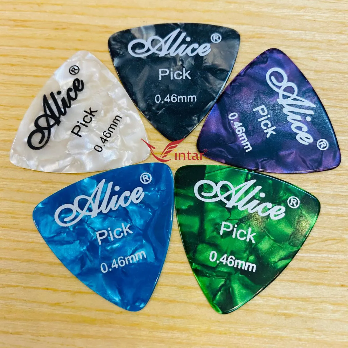 Nguyên Hộp Pick Đàn Alice Tam Giác Nguyên Hộp (100 cái)