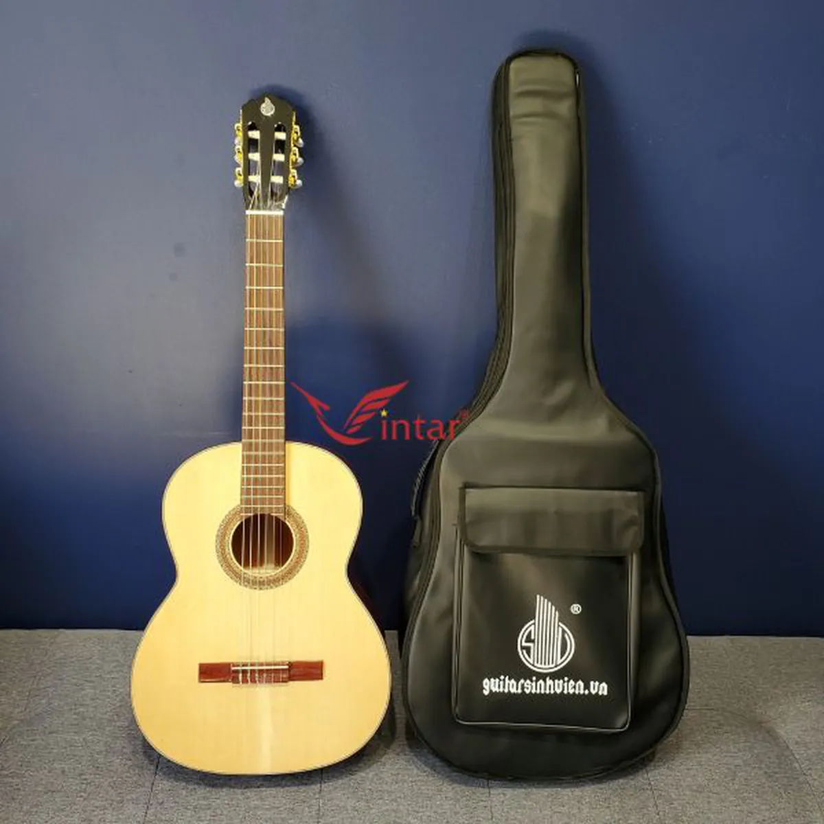 Bao Da Guitar 3 lớp LOGO SV