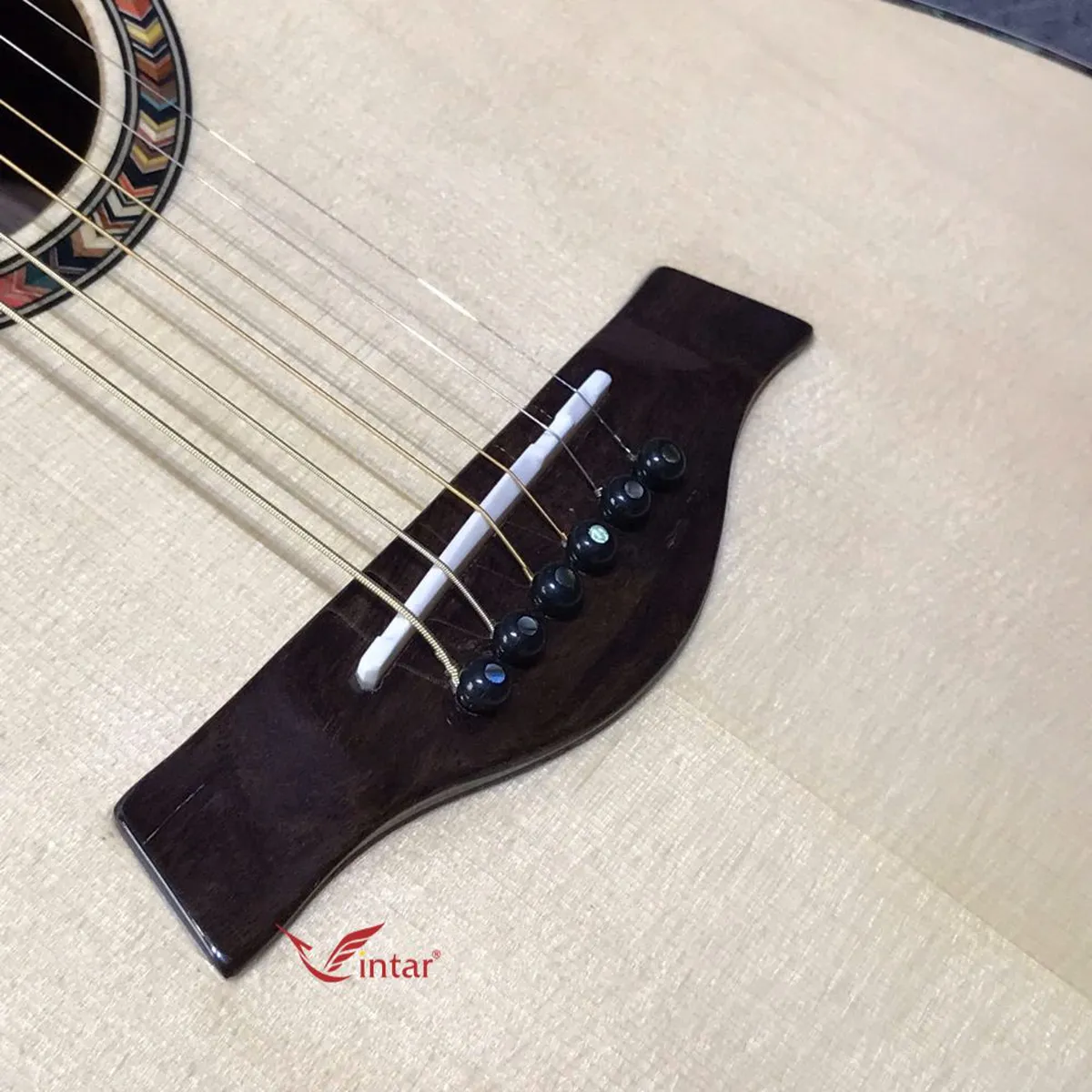 A7V GUITAR GỖ CẨM ẤN ACOUSTIC CAO CẤP CÓ BAVEL