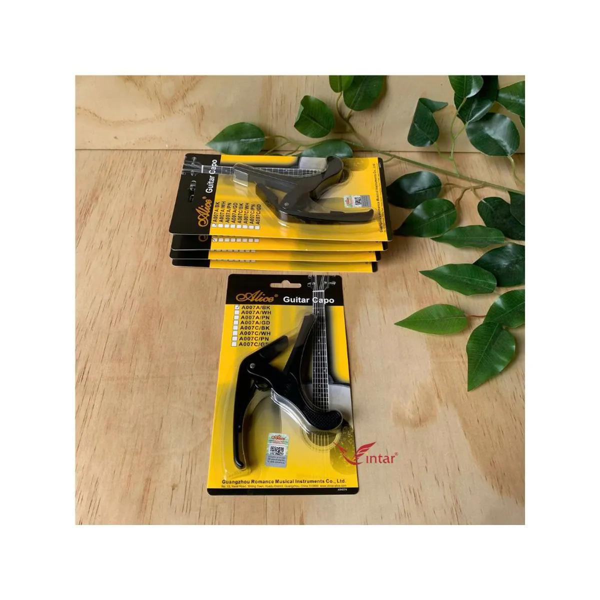CAPO GUITAR ALICE A007A/BK 