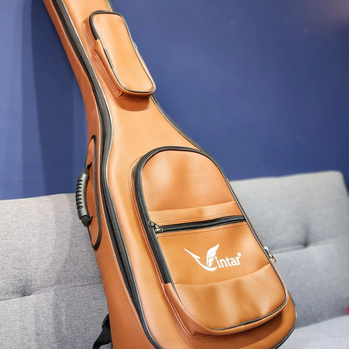Bao Da Guitar 5 Lớp Chống Xốc 2 Túi