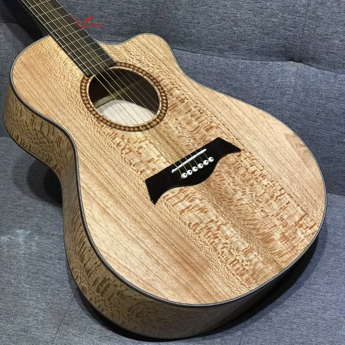 FA6 GUITAR GỖ SỒI PHÁP MẶT FULL ACOUSTIC CAO CẤP 