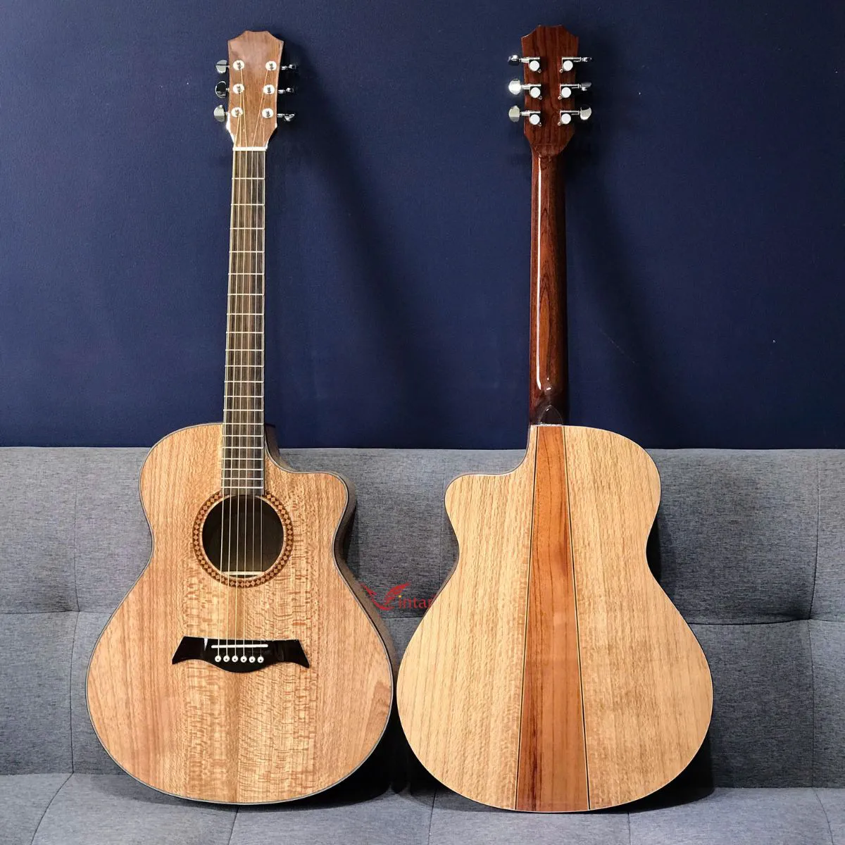FA6 GUITAR GỖ SỒI PHÁP MẶT FULL ACOUSTIC CAO CẤP 