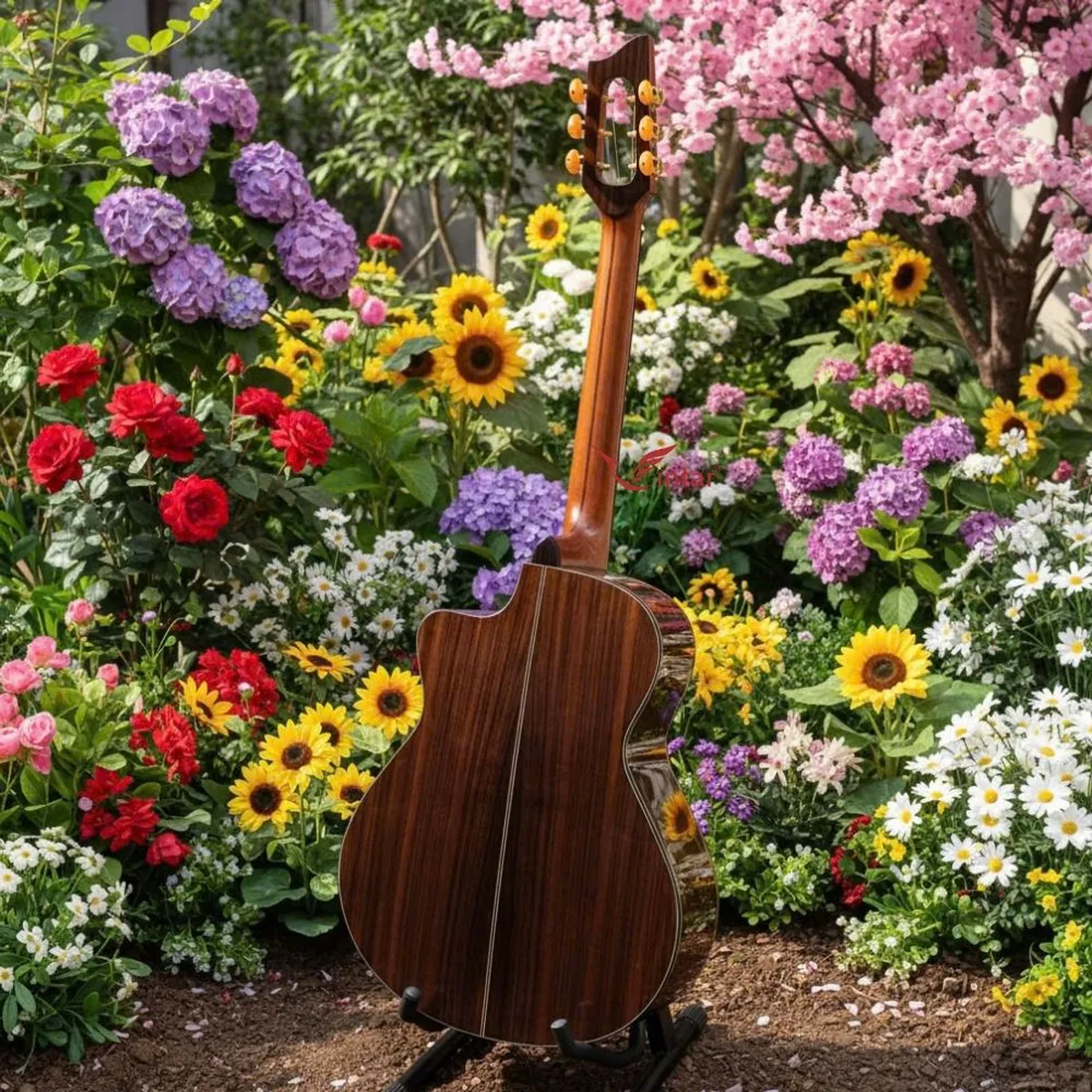 A7VCT - GUITAR ACOUSTIC CẨM ẤN CUSTOM CAO CẤP CÓ BAVEL