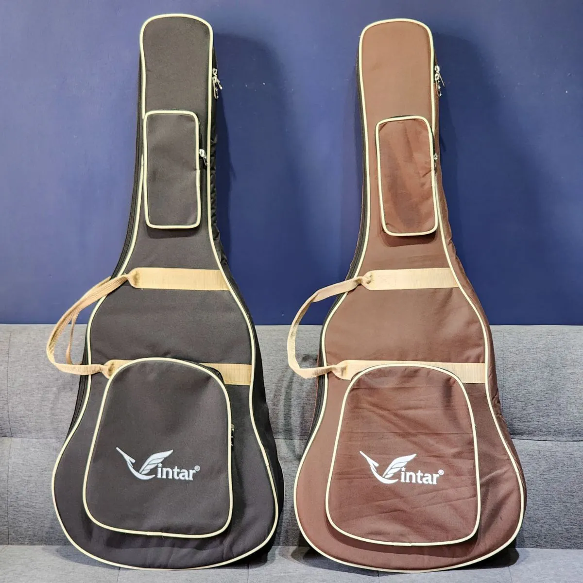 Bao Dù Guitar 3 Lớp Kiểu Case 2 Túi