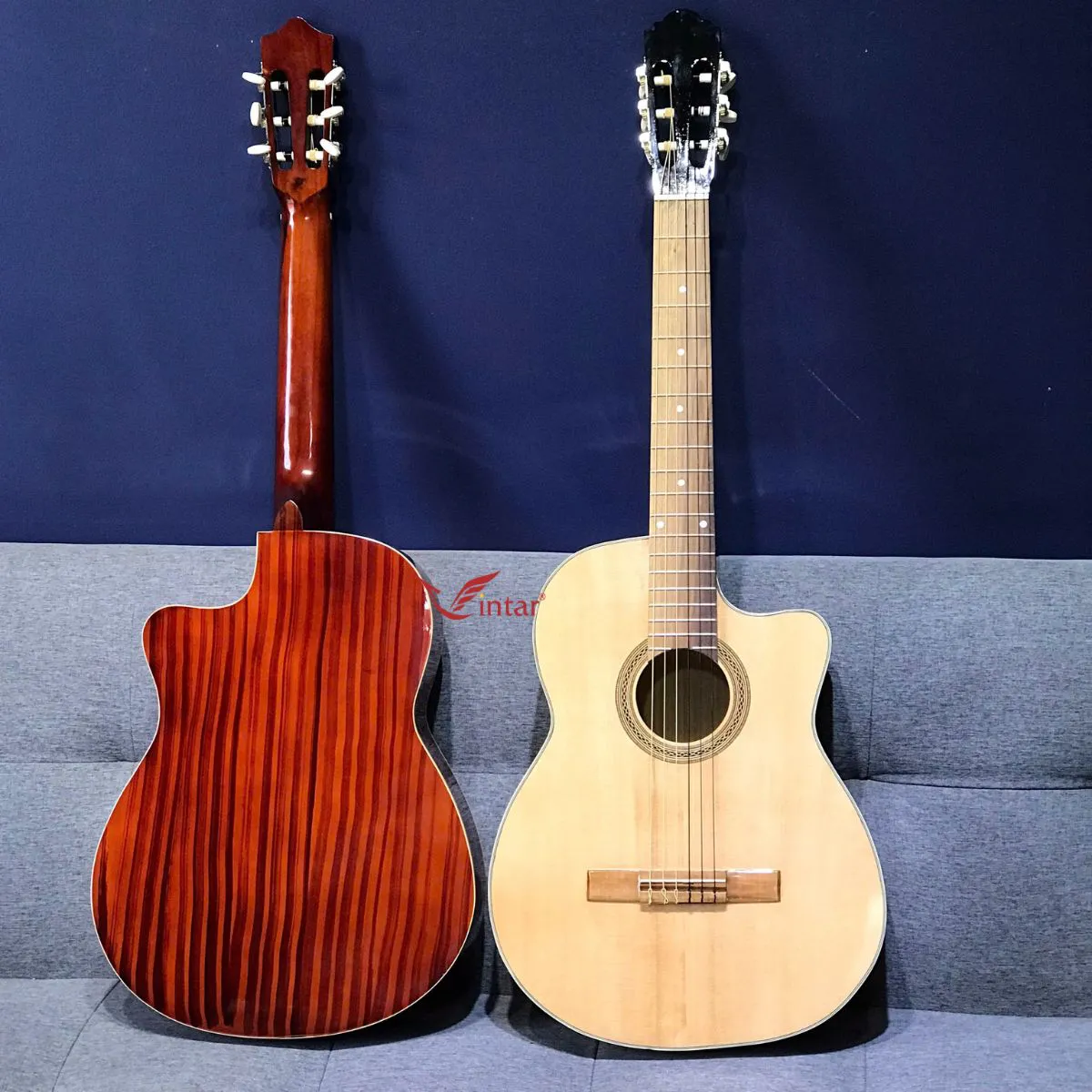 C1K PRO - ĐÀN GUITAR CLASSIC GIÁ RẺ VÂN GIẢ CẨM