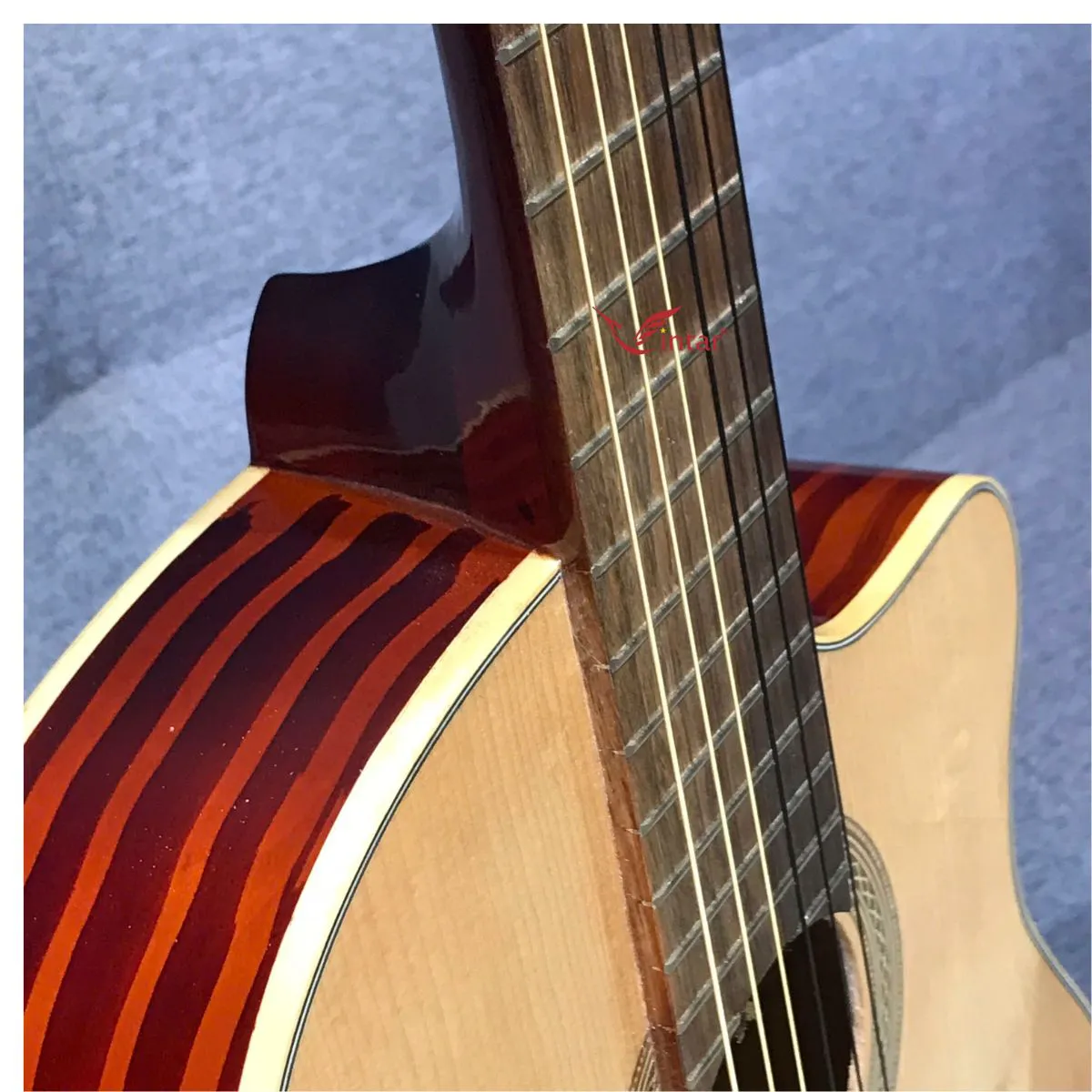 C1K PRO - ĐÀN GUITAR CLASSIC GIÁ RẺ VÂN GIẢ CẨM