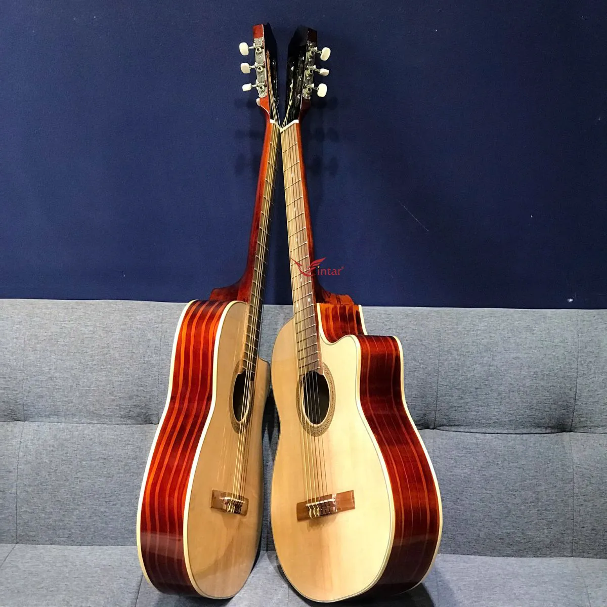 C1K PRO - ĐÀN GUITAR CLASSIC GIÁ RẺ VÂN GIẢ CẨM