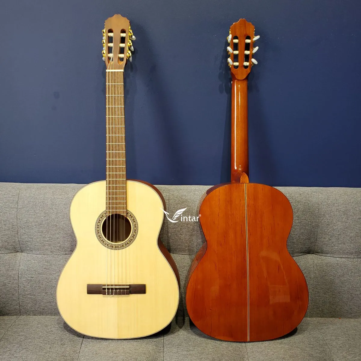 C3T - ĐÀN GUITAR CLASSIC GỖ HỒNG ĐÀO CAO CẤP DÁNG TRÒN CỔ ĐIỂN