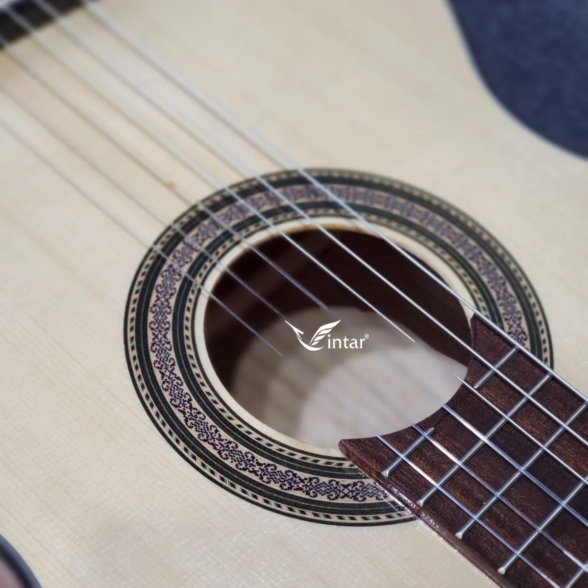 C5T - ĐÀN GUITAR CLASSIC GỖ ĐIỆP CAO CẤP DÁNG TRÒN CỔ ĐIỂN