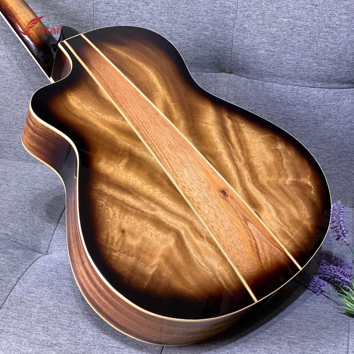 FA3SM GUITAR GỖ ĐIỆP ACOUSTIC SƠN KHÓI CAO CẤP