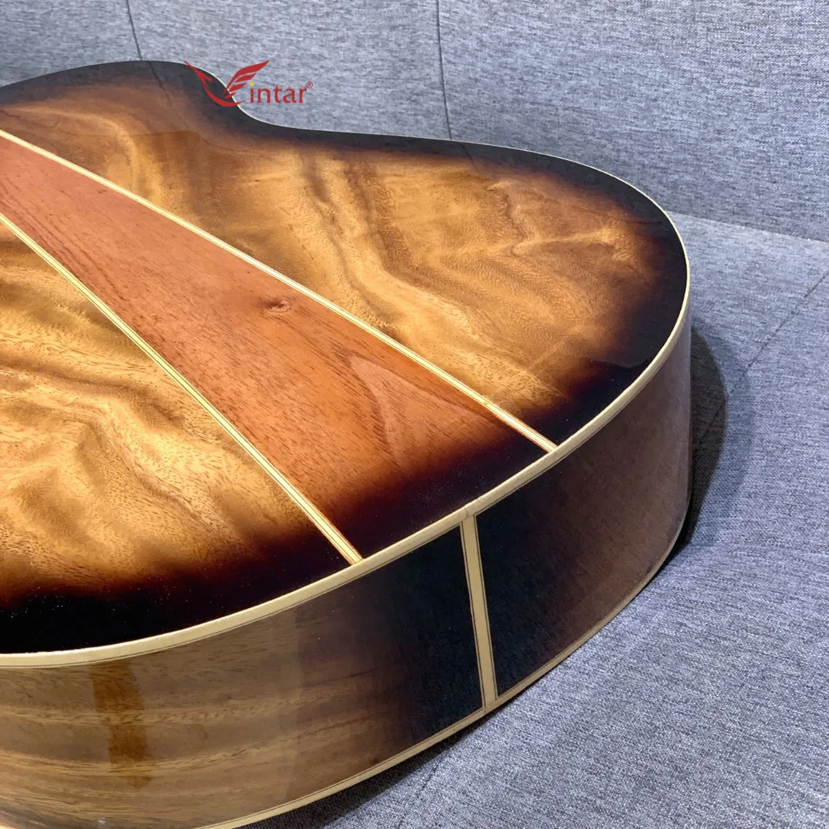 FA3SM GUITAR GỖ ĐIỆP ACOUSTIC SƠN KHÓI CAO CẤP