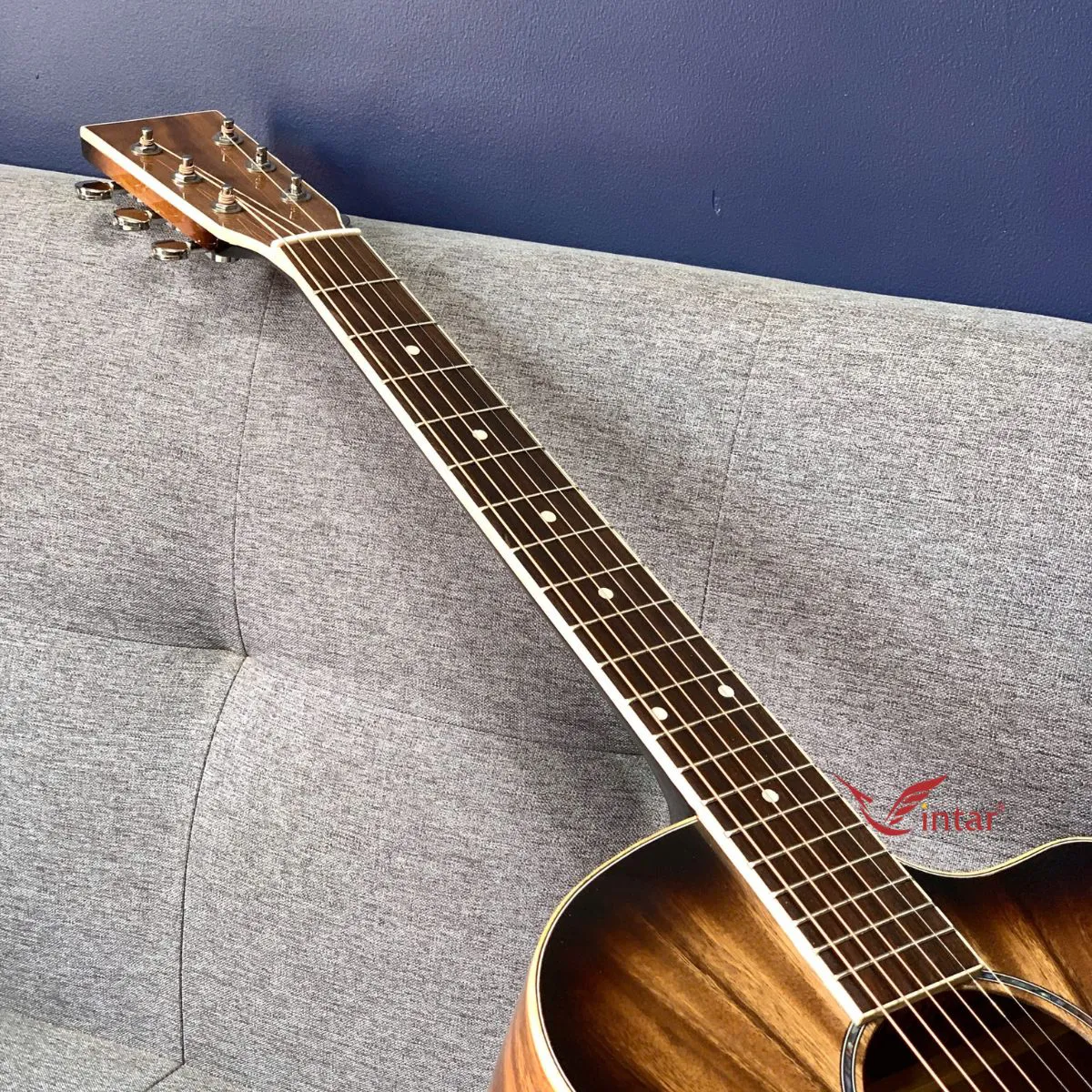 FA3SM GUITAR GỖ ĐIỆP ACOUSTIC SƠN KHÓI CAO CẤP