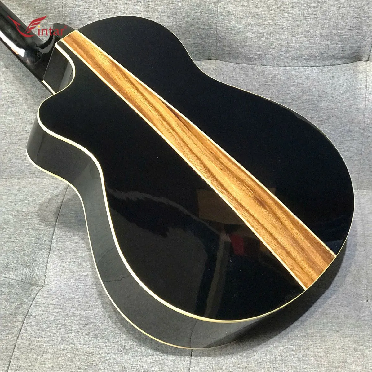 A2BK GUITAR GỖ HỒNG ĐÀO ACOUSTIC MÀU ĐEN BÓNG