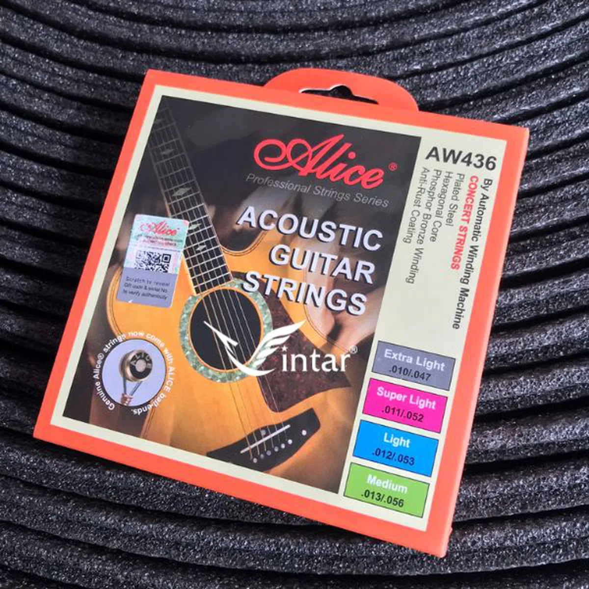 Dây Đàn Guitar Acoustic Alice AW436 