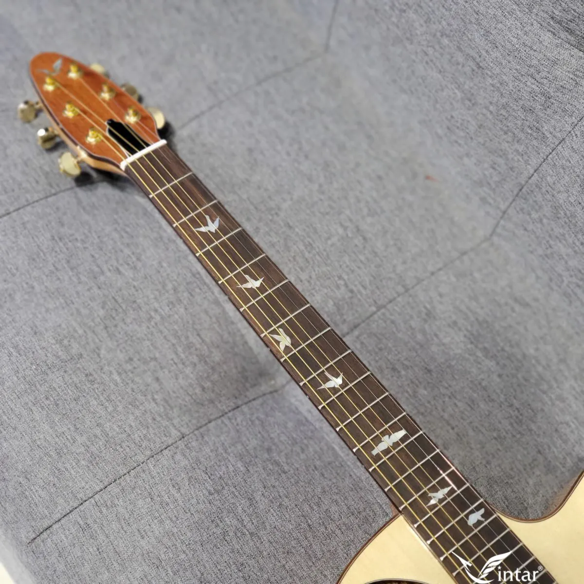 VT08 - ĐÀN GUITAR ACOUSTIC CUSTOM CAO CẤP GỖ SỒI PHÁP