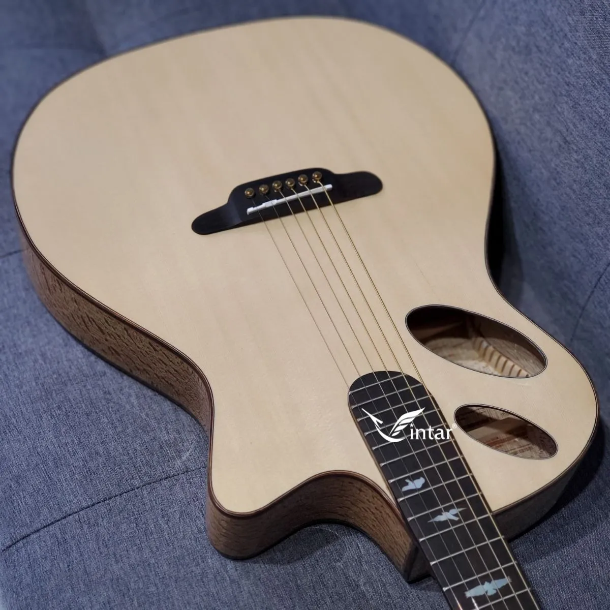 VT08 - ĐÀN GUITAR ACOUSTIC CUSTOM CAO CẤP GỖ SỒI PHÁP