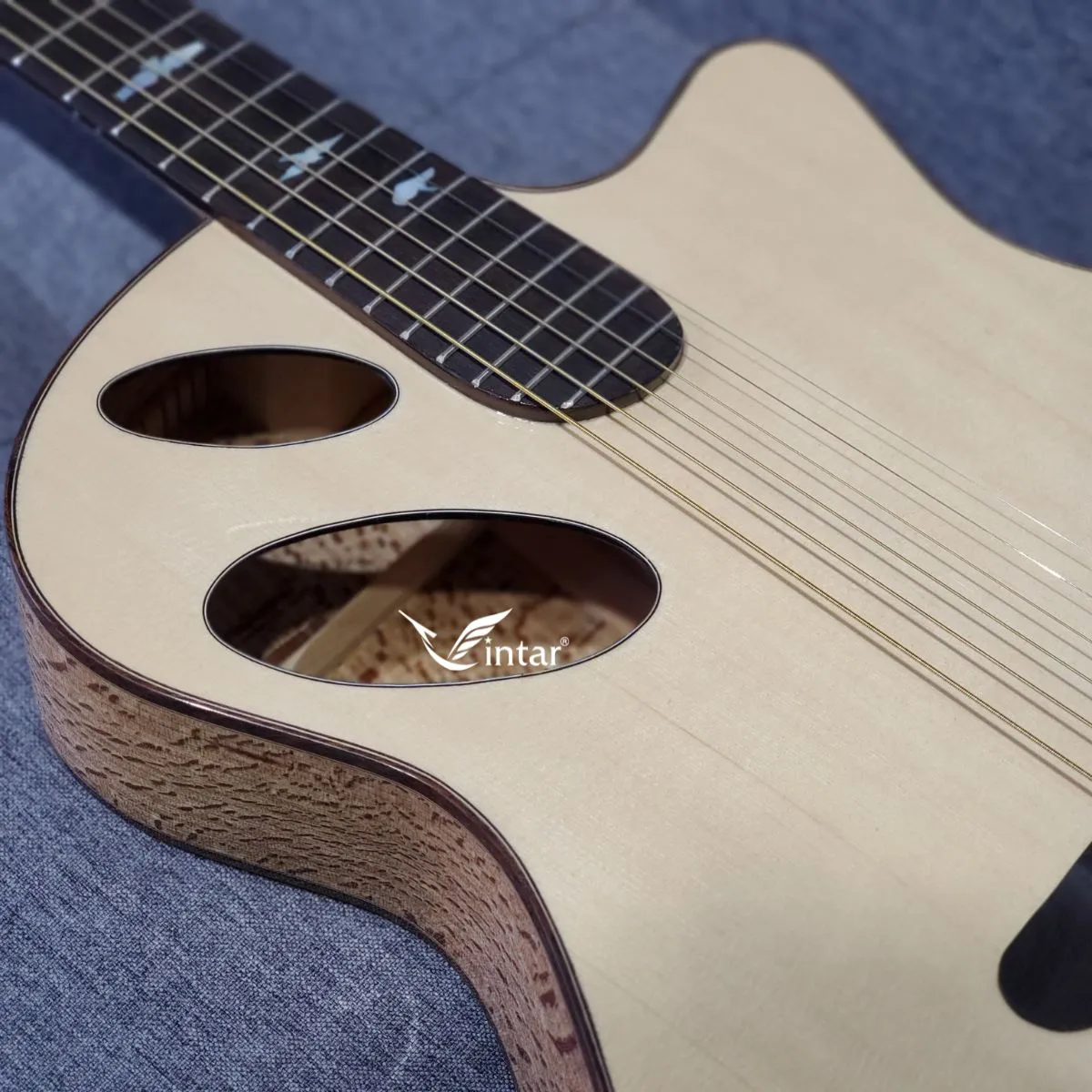VT08 - ĐÀN GUITAR ACOUSTIC CUSTOM CAO CẤP GỖ SỒI PHÁP