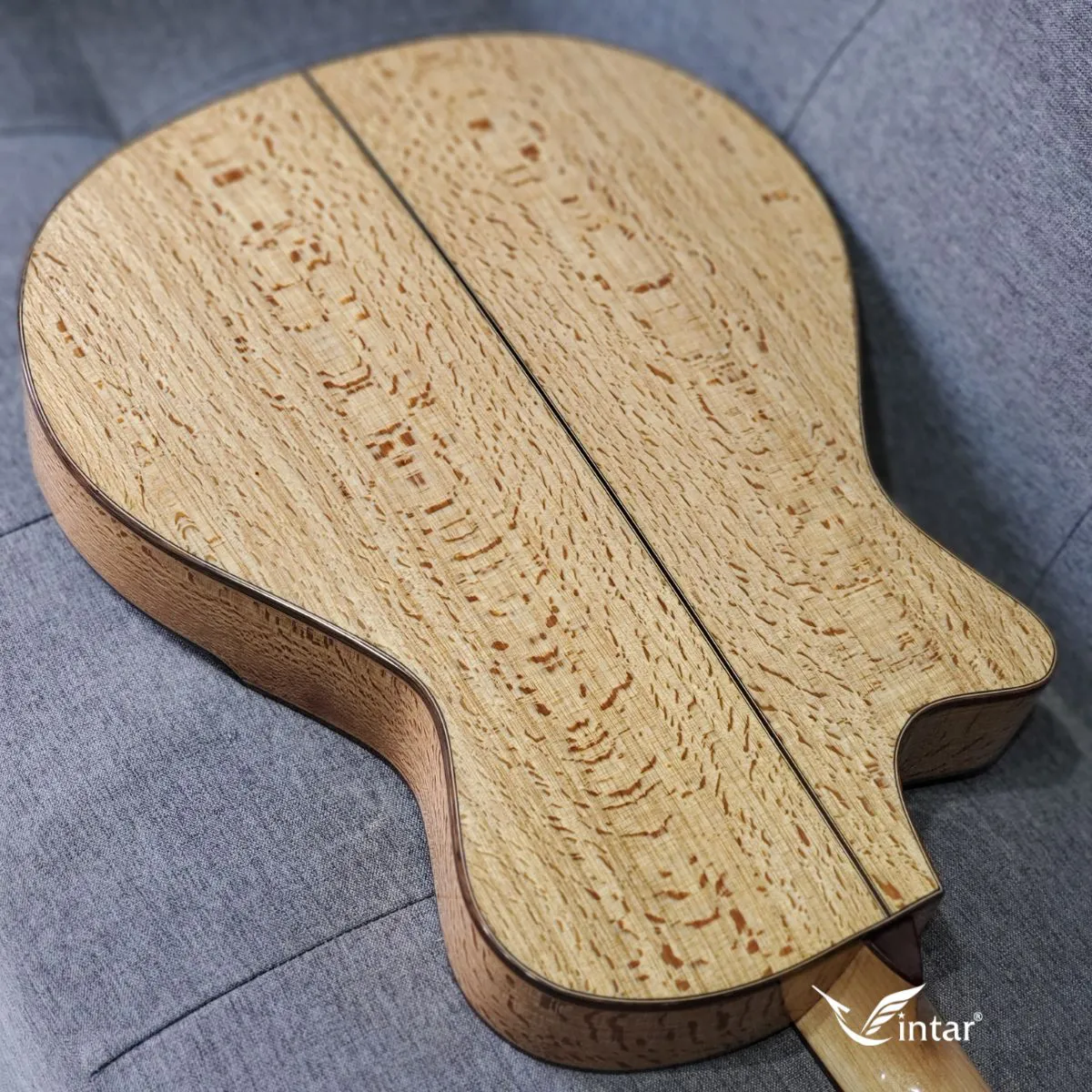 VT08FV - ĐÀN GUITAR ACOUSTIC CUSTOM CAO CẤP FULL GỖ SỒI PHÁP CÓ BAVEL
