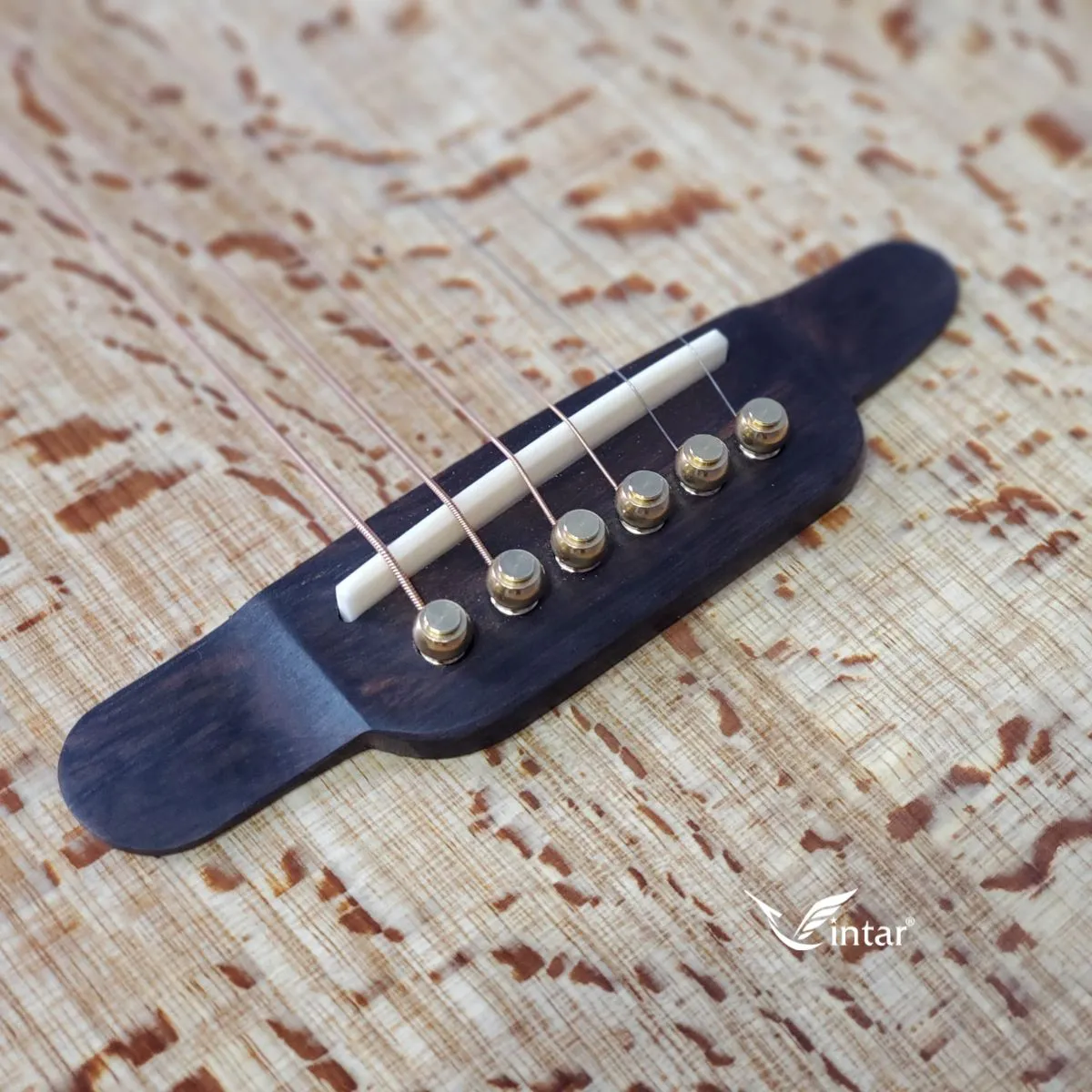 VT08FV - ĐÀN GUITAR ACOUSTIC CUSTOM CAO CẤP FULL GỖ SỒI PHÁP CÓ BAVEL