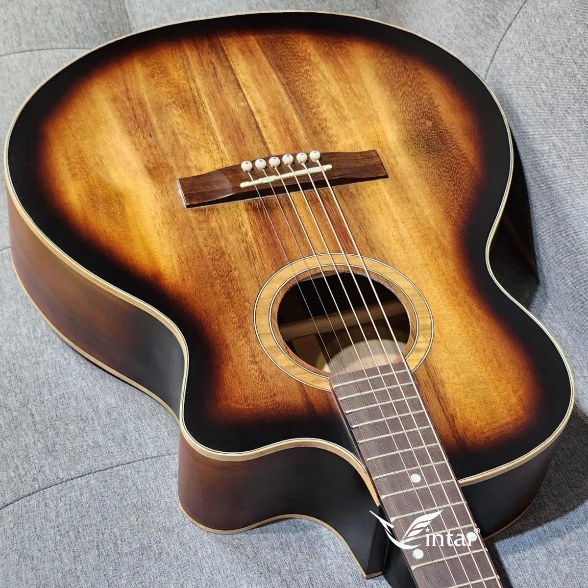 FA3SM - ĐÀN GUITAR ACOUSTIC FULL GỖ ĐIỆP MÀU KHÓI