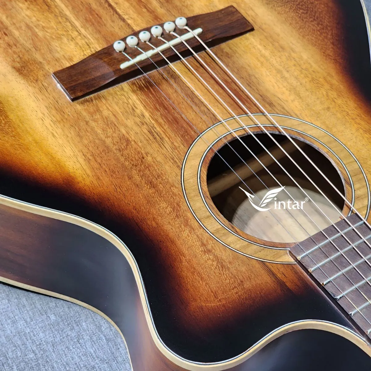 FA3SM - ĐÀN GUITAR ACOUSTIC FULL GỖ ĐIỆP MÀU KHÓI