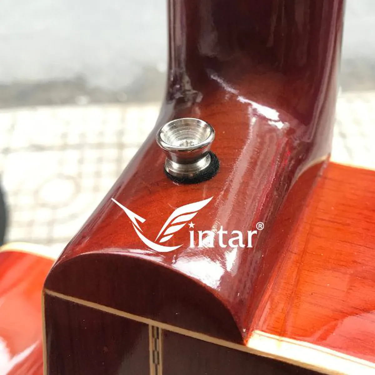 Chốt Đeo Dây Đàn Guitar Trắng Thường