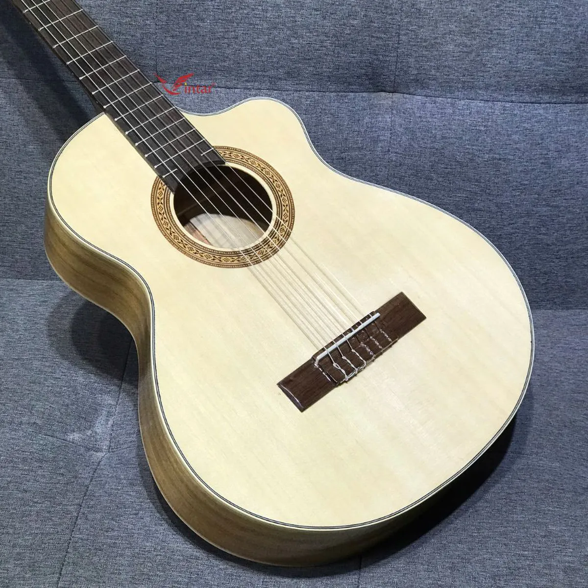 C2MinKoa Guitar Gỗ Koa Classic 3/4