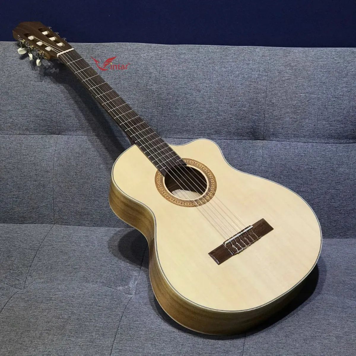 C2MinKoa Guitar Gỗ Koa Classic 3/4
