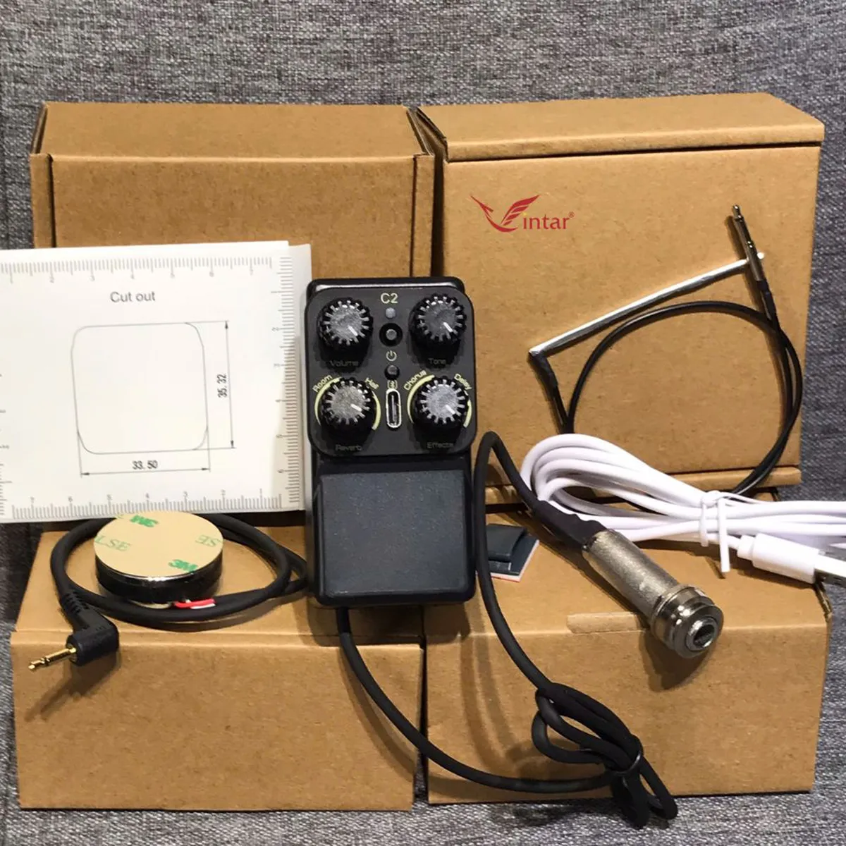 EQ HIỆU ỨNG C2 GUITAR HÀNG CHÍNH HÃNG 