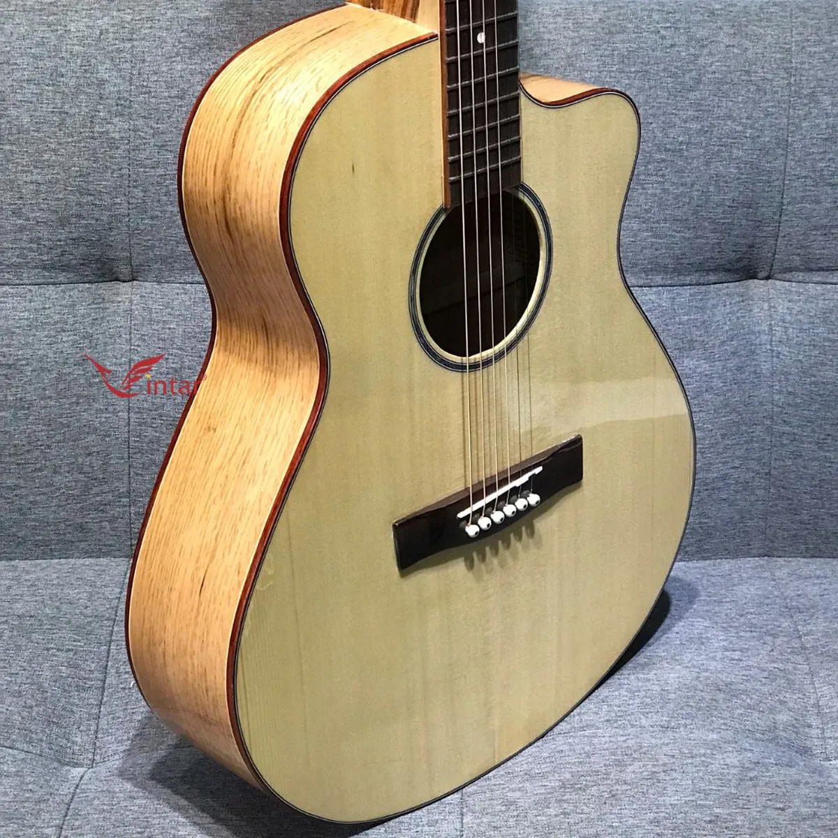 A3S GUITAR ACOUSTIC GỖ SỒI BỌC TÚT TRUNG KỸ