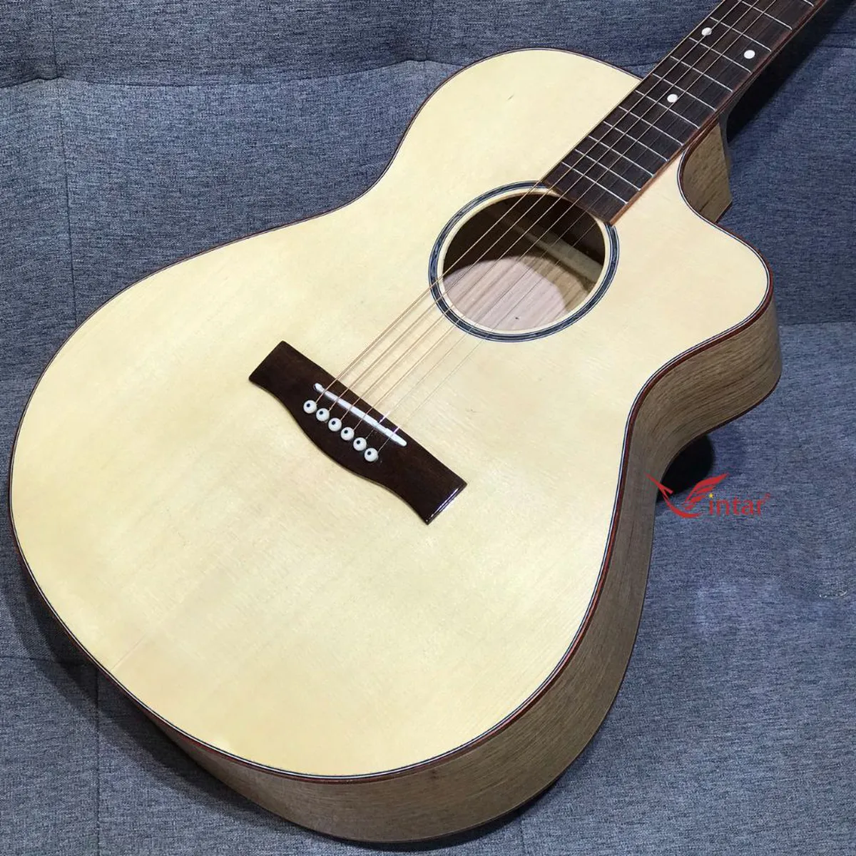 A3S GUITAR ACOUSTIC GỖ SỒI BỌC TÚT TRUNG KỸ