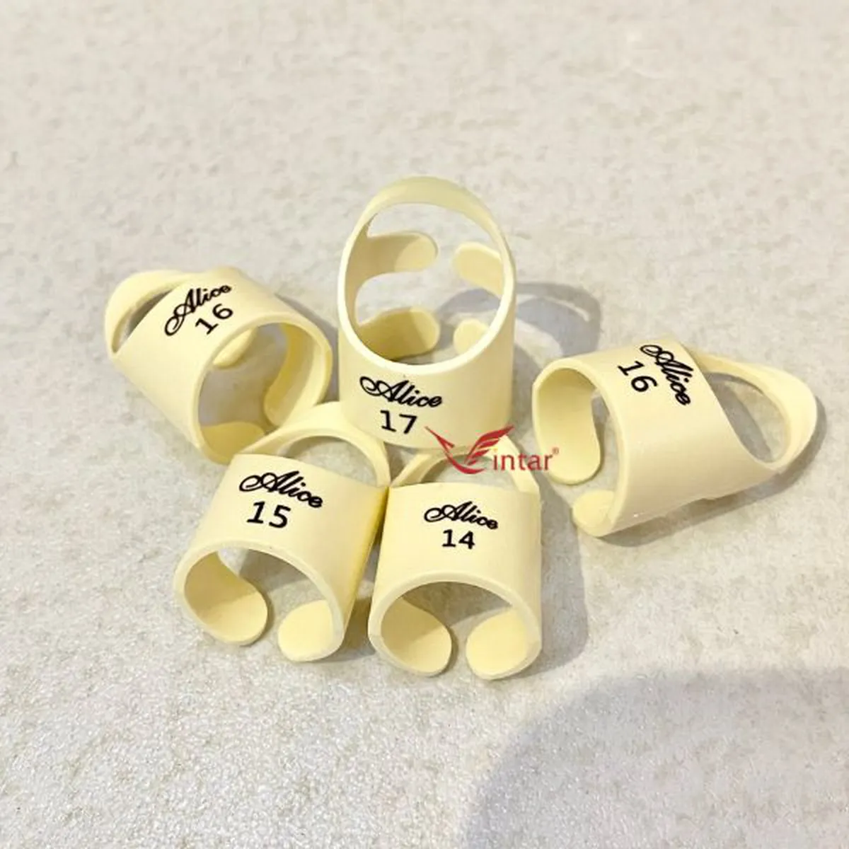 Móng Giả Chơi Guitar Alice Ngón 1.2.3 Nguyên Hộp 30 Cái