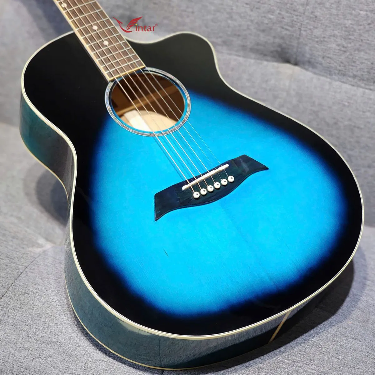A3KOA XANH ĐEN GỖ KOA VN ACOUSTIC DÁNG KHUYẾT