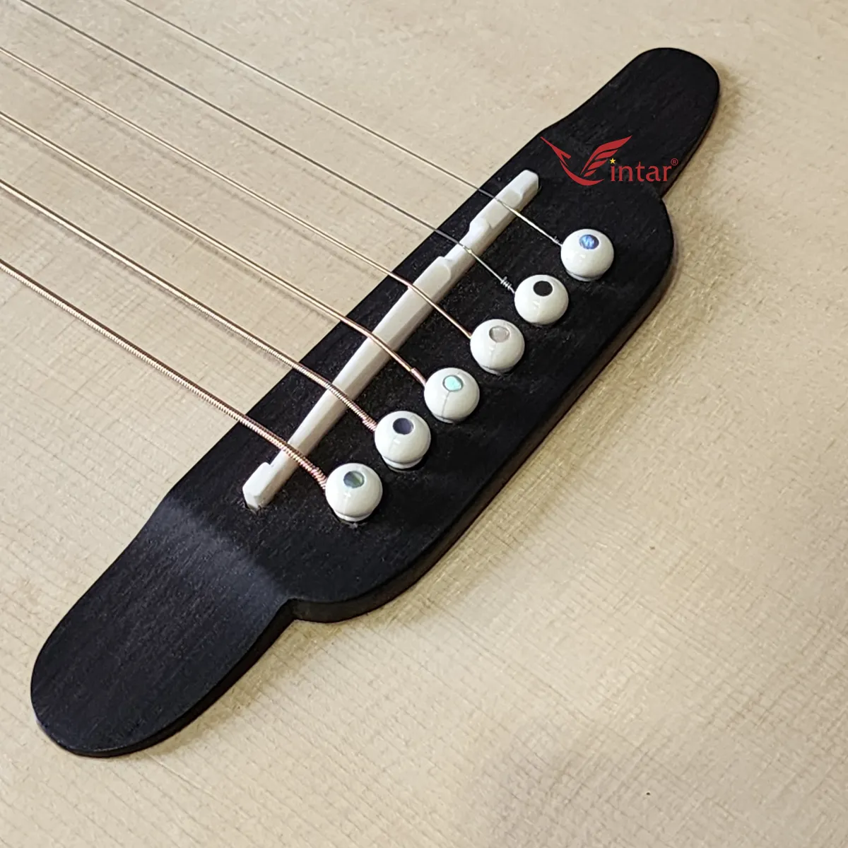 VT08V - ĐÀN GUITAR ACOUSTIC CUSTOM CAO CẤP GỖ SỒI PHÁP CÓ BAVEL