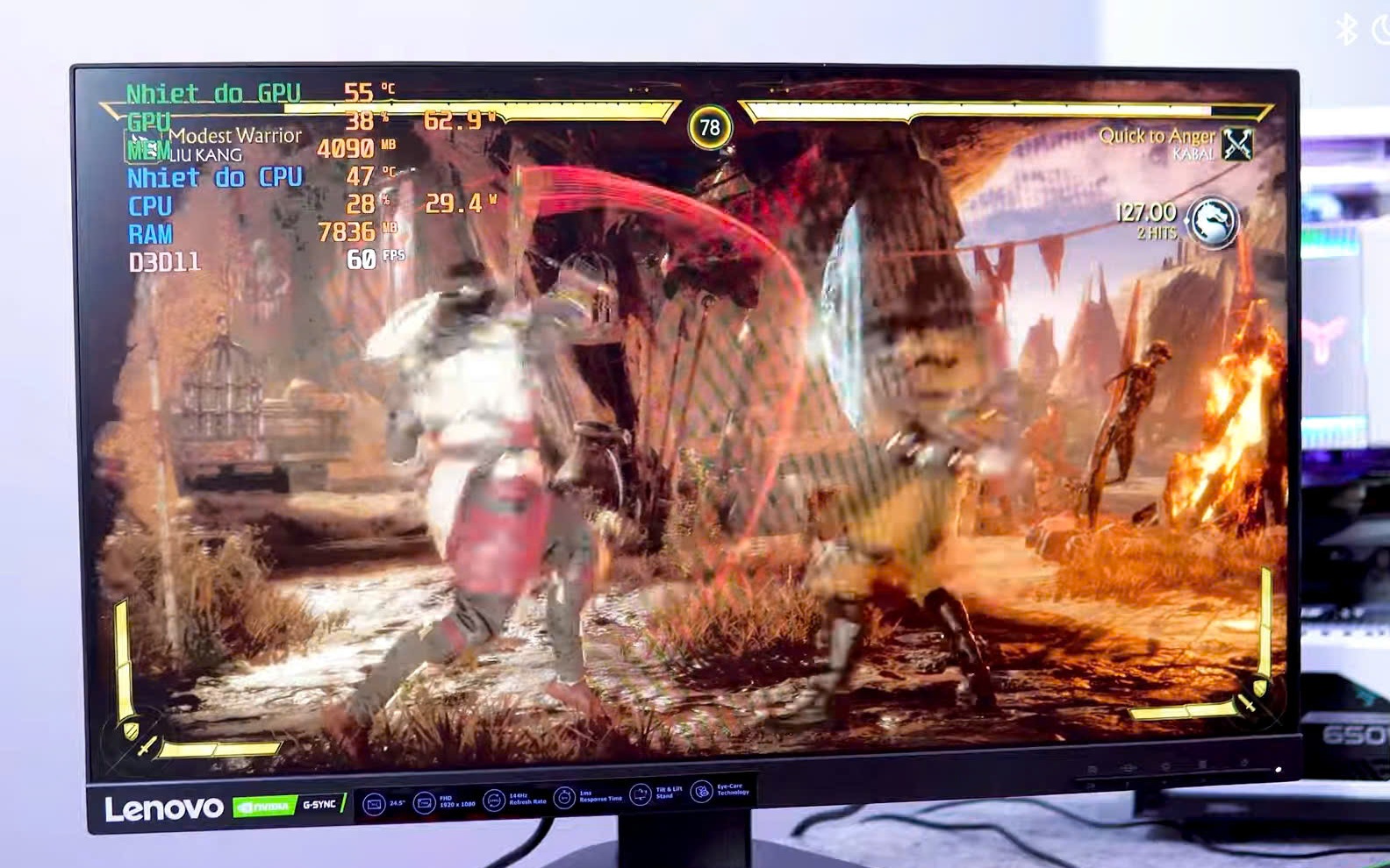 cau hinh gaming tam trung i5 12400f rtx3060ti game mortal kombat