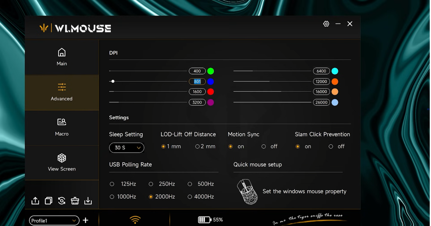 danh gia chuot gaming wlmouse beast x phan mem tuy chinh