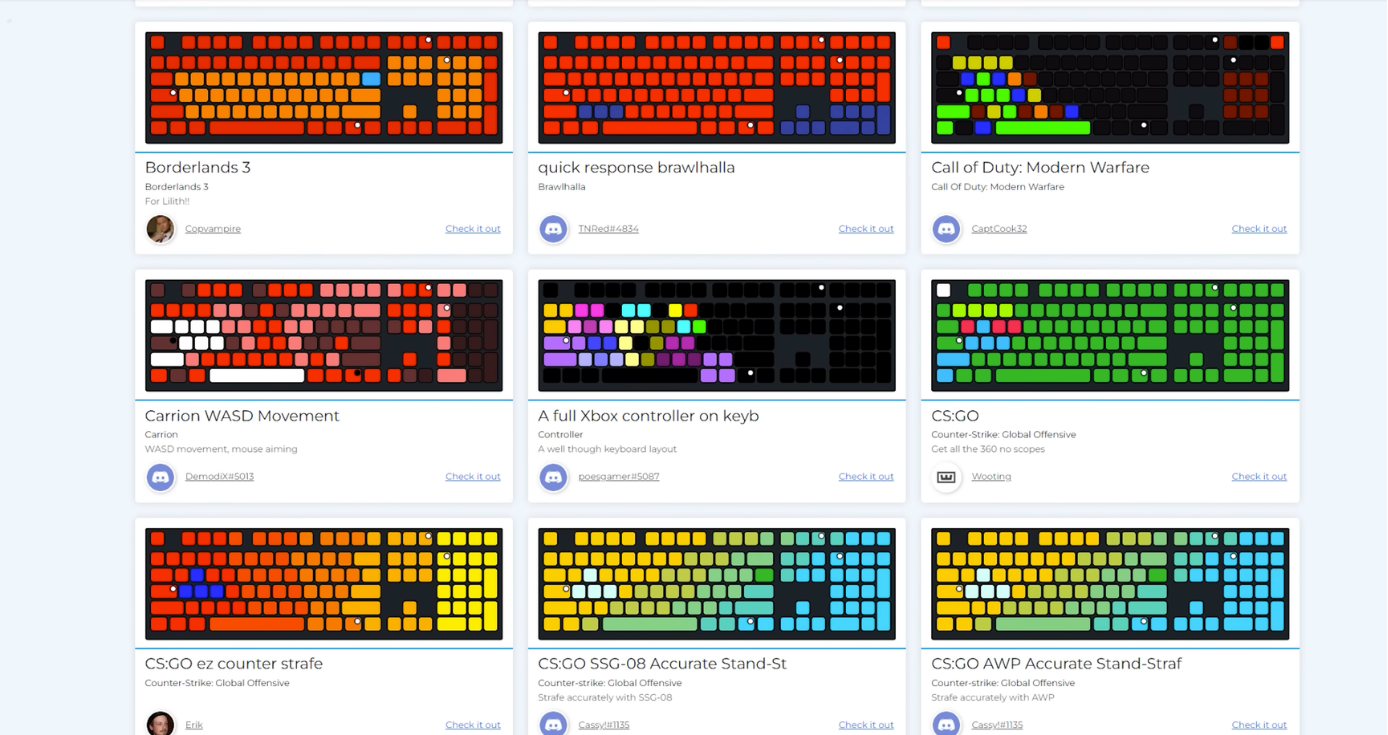 danh gia wooting 60he co mot kho profile do nguoi dung tao san