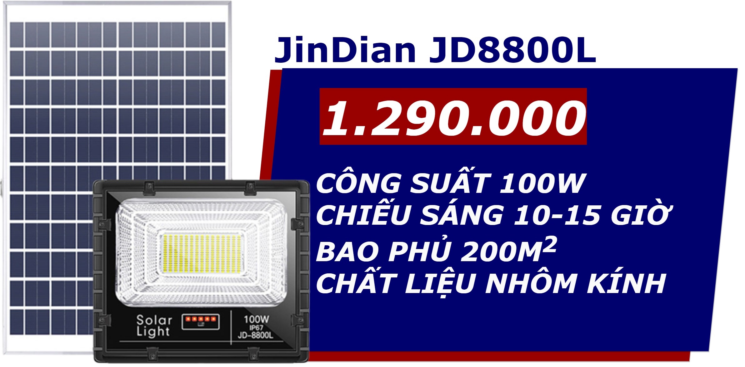 den nang luong mat troi ninh thuan jd8800 100w
