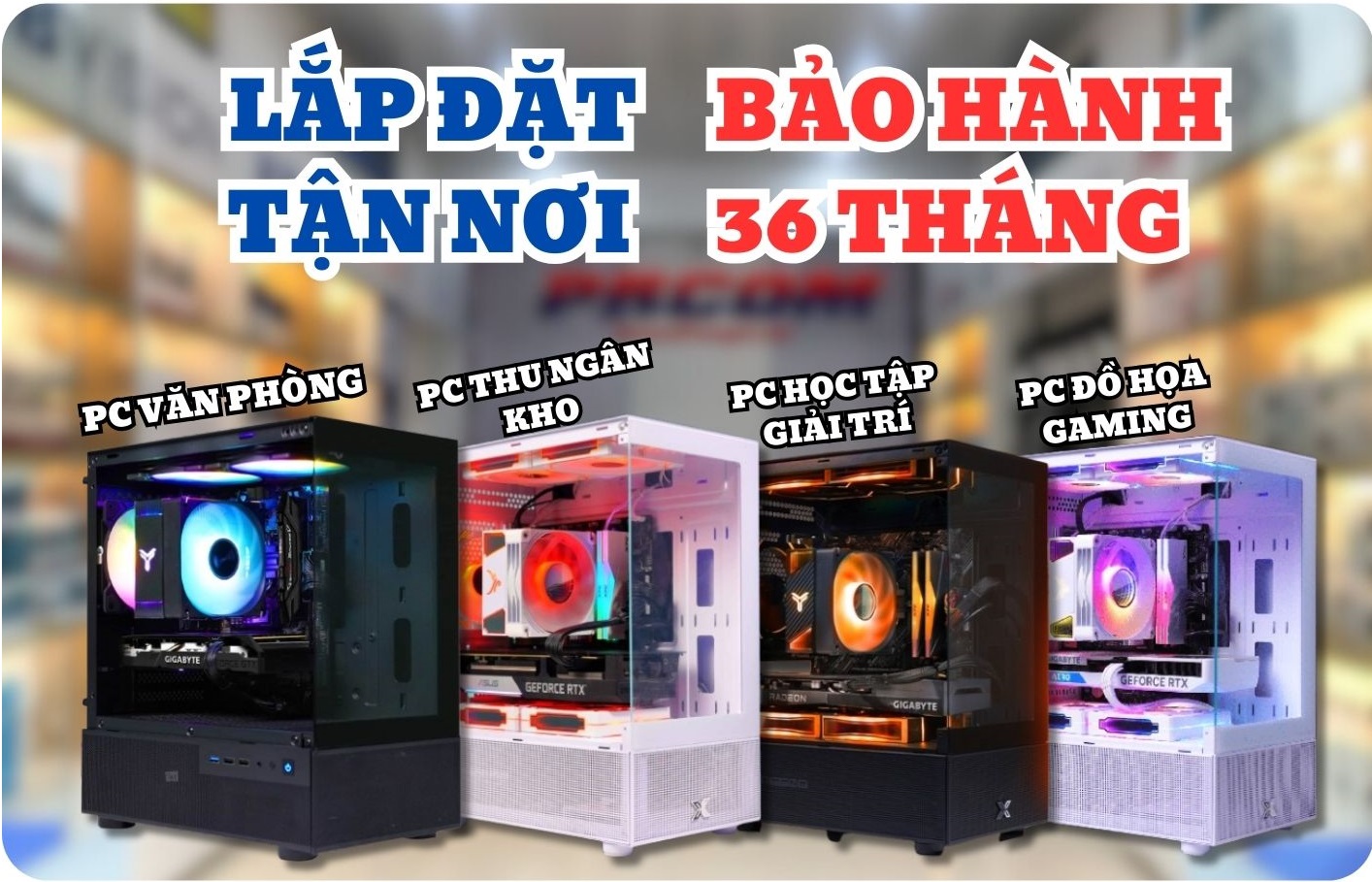 dịch vụ lắp đặt pc máy tính ninh thuận phan rang