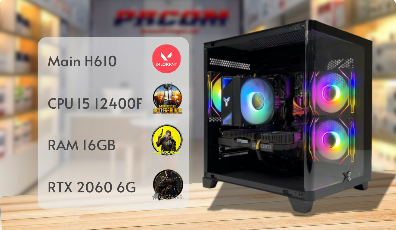 i5 12400f rtx 2060 6gb poster