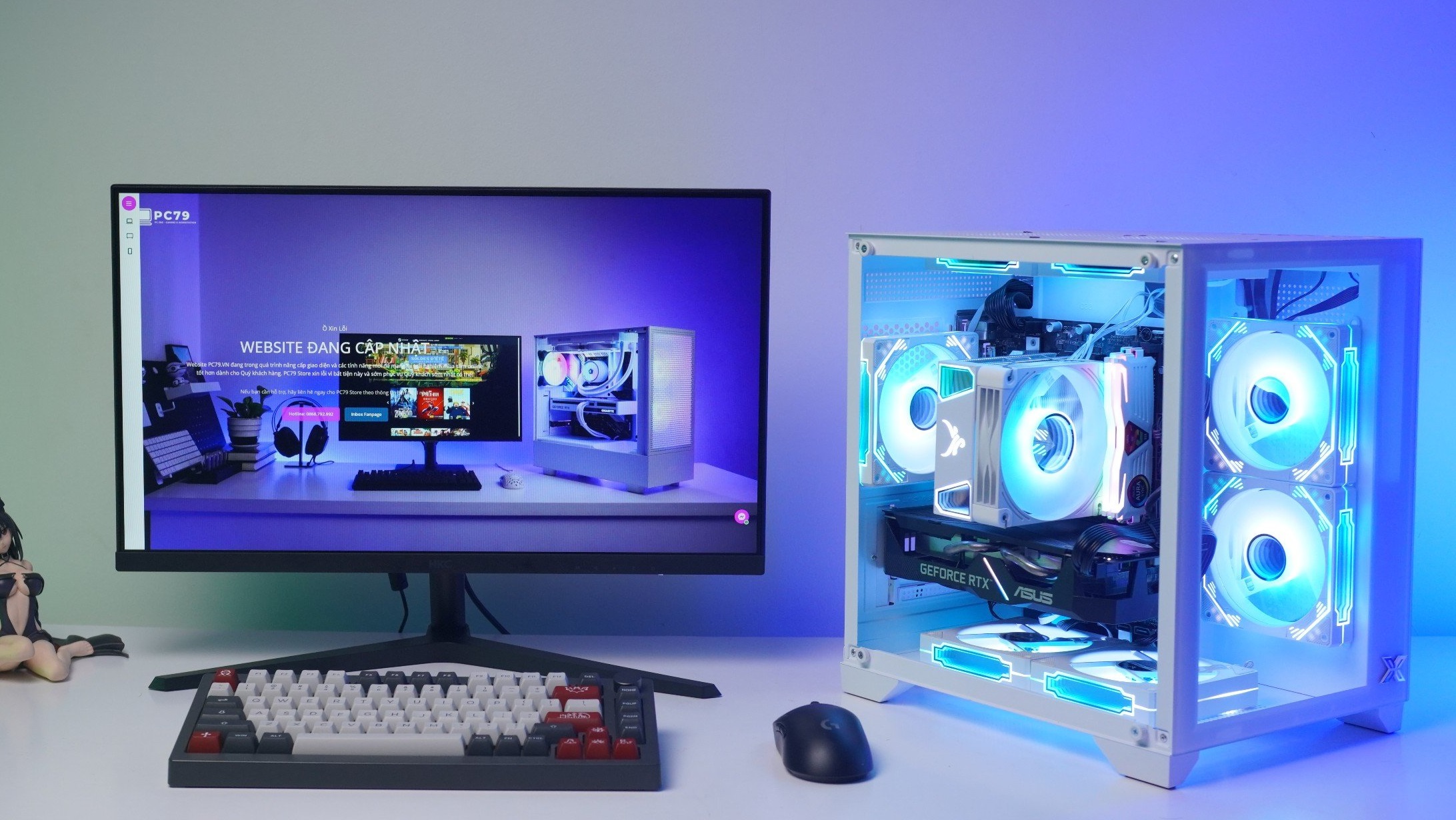 may tinh choi game pc gaming ninh thuan phan rang