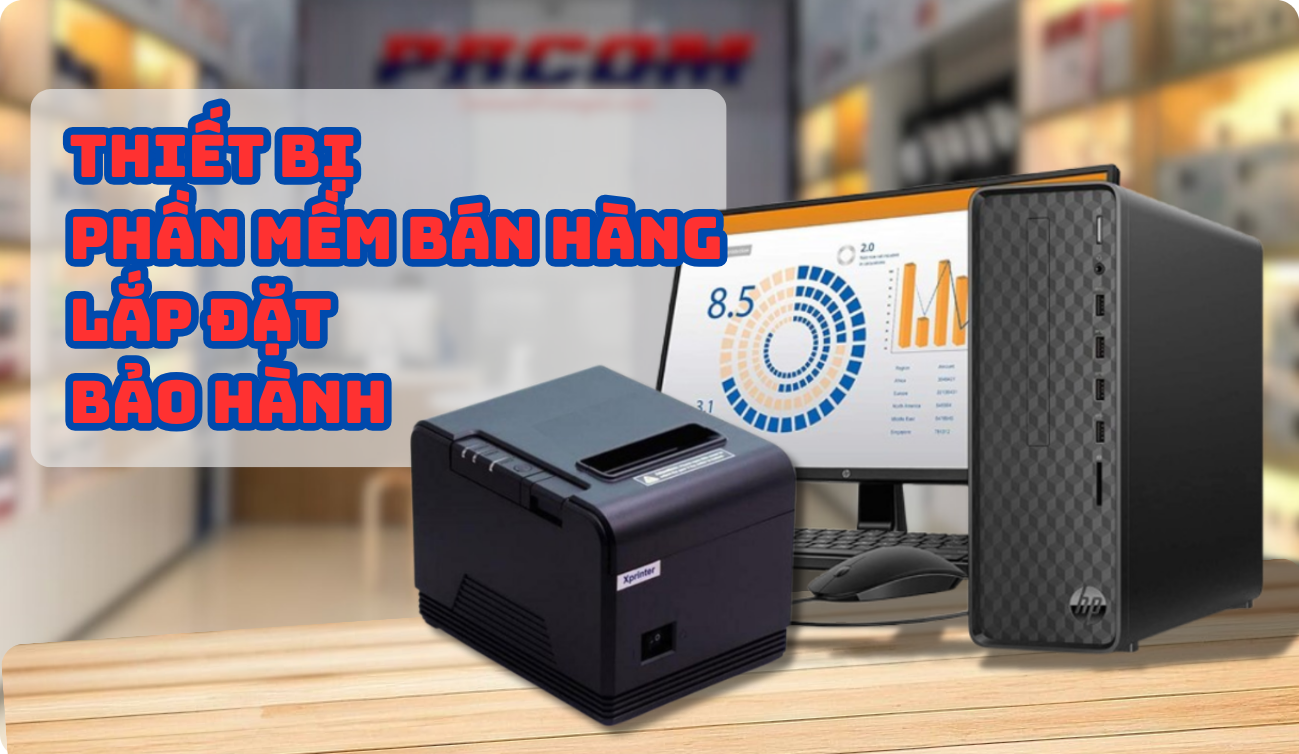 may tinh tien may in hoa don phan rang ninh thuan combo 1