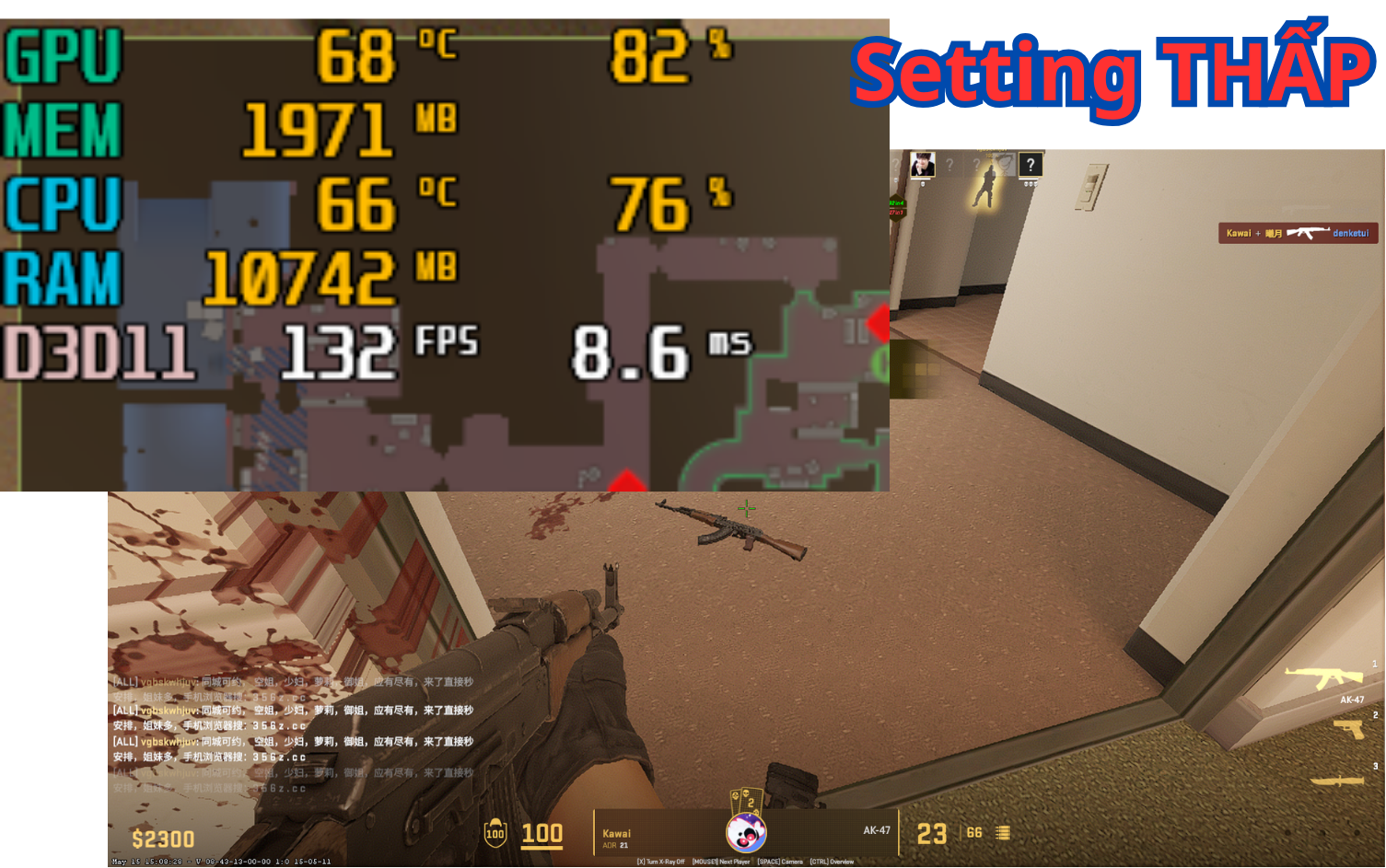 pc gaming gia re phan rang ninh thuan ga04 cs go 2 setting thap